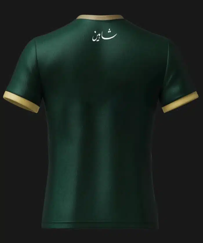 Pakistan Football Shirt back 2023-24