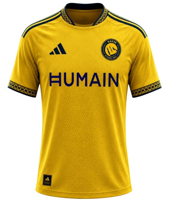 Al-Nassr Home Shirt 2026-27 in Pakistan