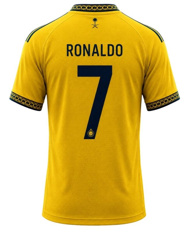 Al-Nassr Home Shirt 2026-27, back view