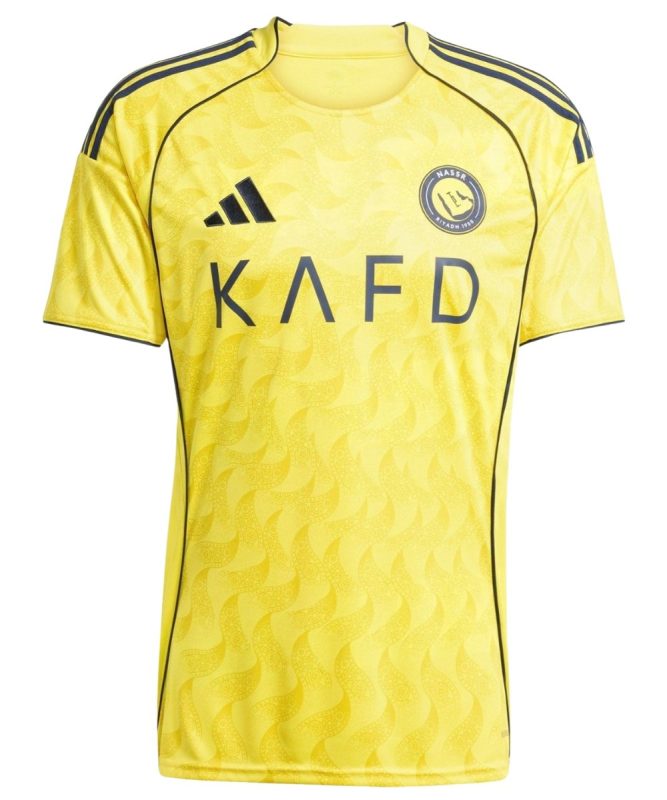 Al-Nassr Home Shirt 2025-26 in Pakistan
