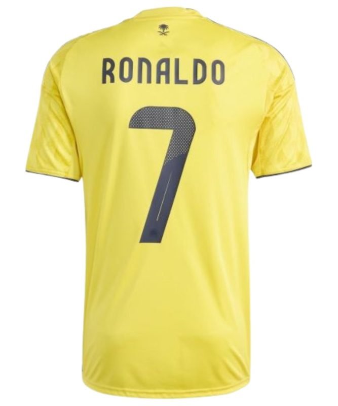 Al-Nassr Home Shirt 2025-26, back view