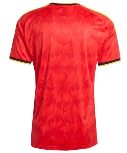 Belgium 2026 FIFA World Cup Home Shirt, back view